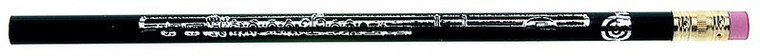 Pencil Flute Black & Silver