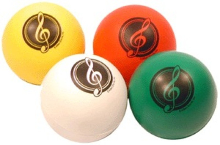 Stress Ball Treble Clef Assorted Colours