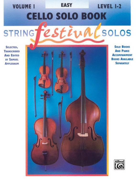 String Festival Solos Vlc Solo Bk 1 Ed Applebaum