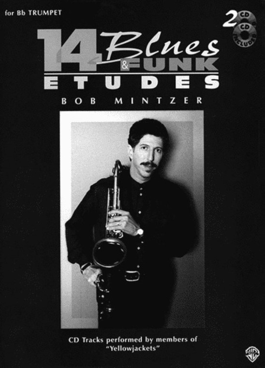 Mintzer 14 Blues & Funk Etudes Trumpet Bk/2 Cds