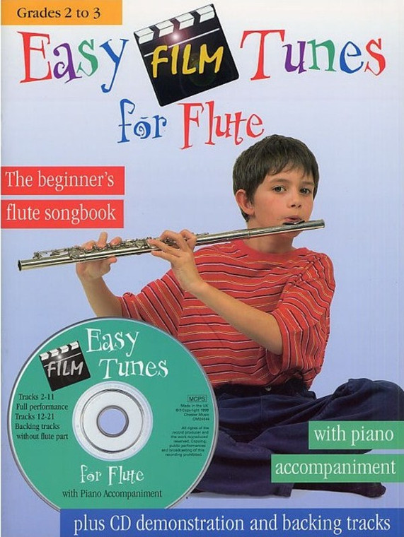 Easy Film Tunes For Flute/Piano Bk/Cd
