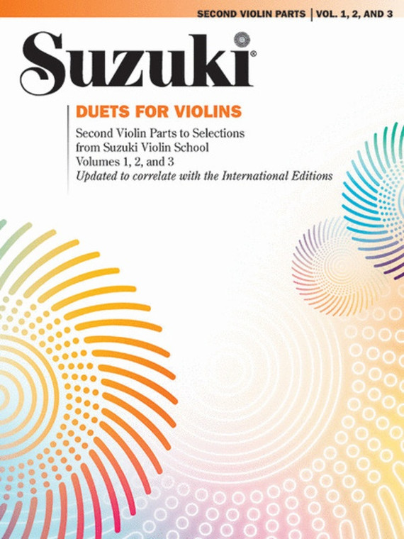 Suzuki Duets For Violins Second Violin Parts