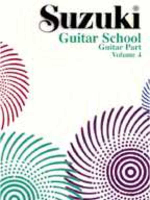 Suzuki Guitar School Vol 4 Guitar Part