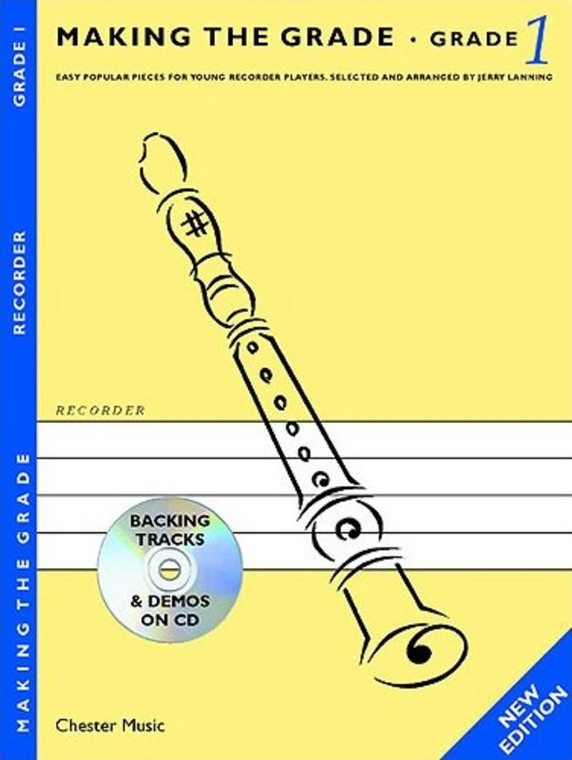 Making The Grade 1 Recorder/Piano Bk/Cd New Ed.