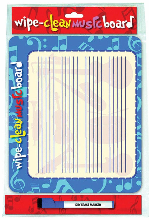 Wipe Clean Music Board/Pen Landscape