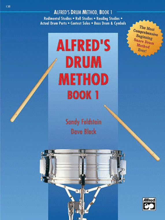 Alfreds Drum Method Bk 1 Bk/Dvd Hard Case