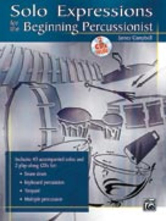 Solo Expressions Beginning Percussionist Bk/2 Cd