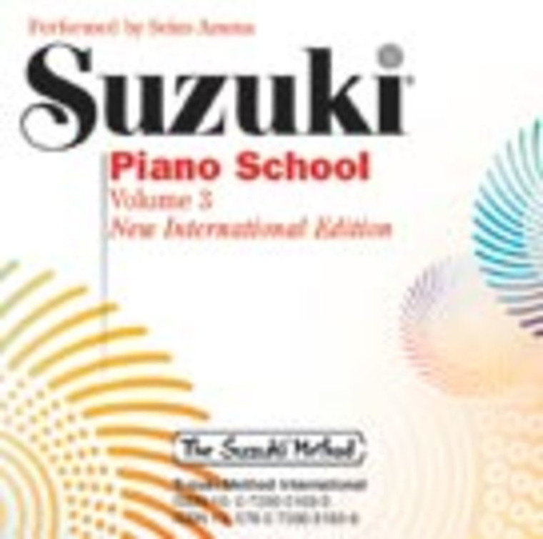 Suzuki Piano School Vol 3 Cd