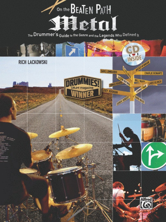 On The Beaten Path Metal Drummers Guide Bk/Cd