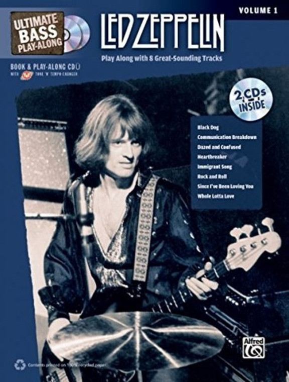 Led Zeppelin Ultimate Bass Playalong Vol 1 Bk/Cd