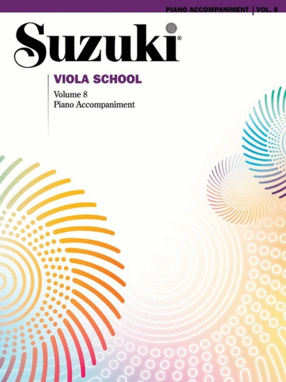 Suzuki Viola School Vol 8 Piano Accompaniment