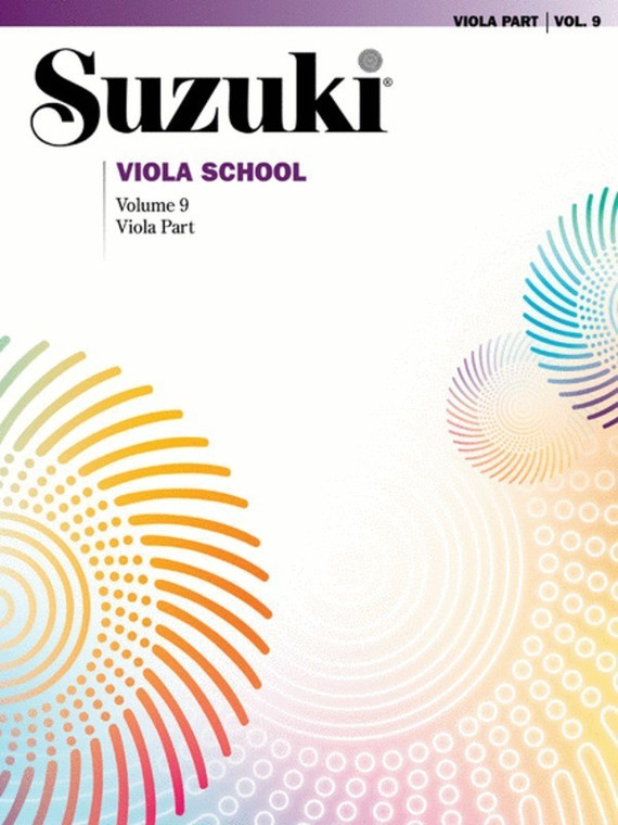 Suzuki Viola School Vol 9 Viola Part