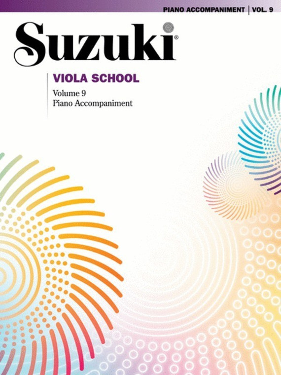 Suzuki Viola School Vol 9 Piano Accompaniment