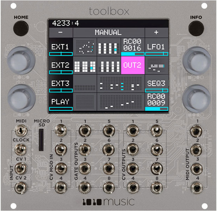 1010music Toolbox Eurorack Performance Utility Module