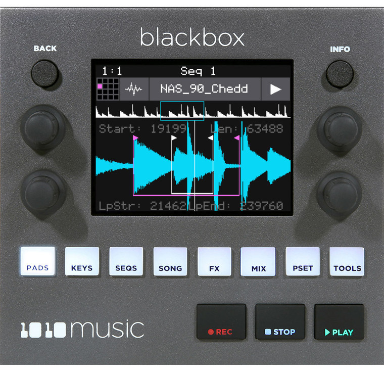 1010music Blackbox Studio - Compact Sampling Studio