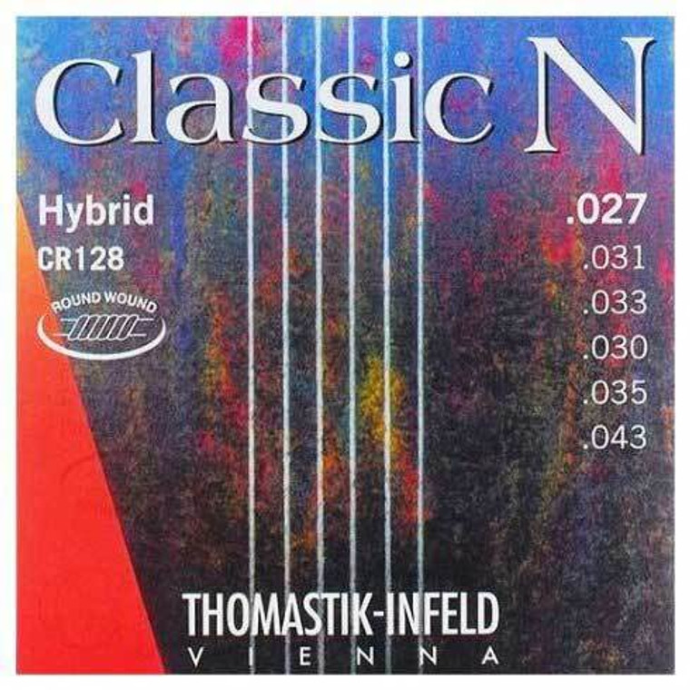 Thomastik CR128 Classic N Series Heavy Duty Nylon Hybrid Set Round Wound