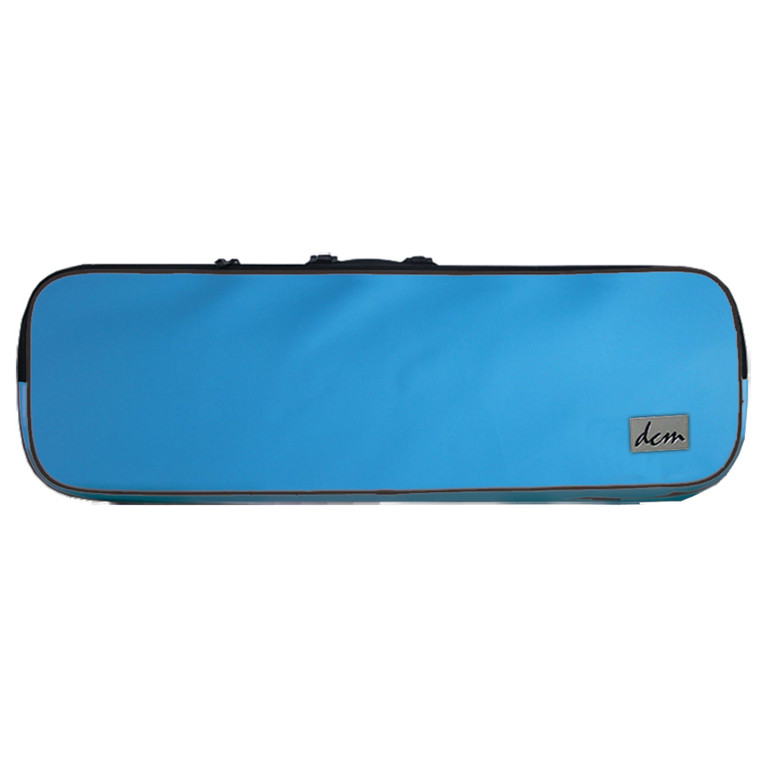 DCM Premium VOYWBL 4/4 Violin Oblong Case Yellow / Blue