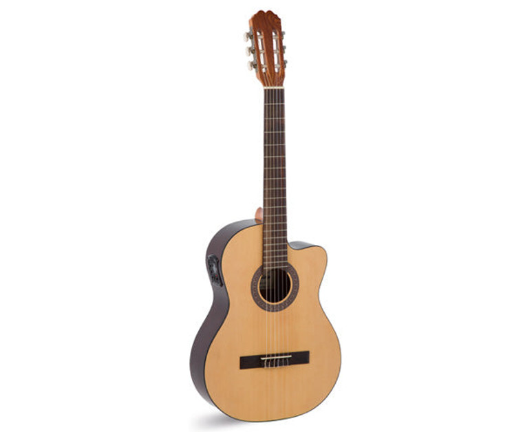 Admira Classic Electric Guitar - Sara-EC, The Admira Sara Electro Cutaway is an ideal instrument for the student wanting a guitar with a pine top and electronics.