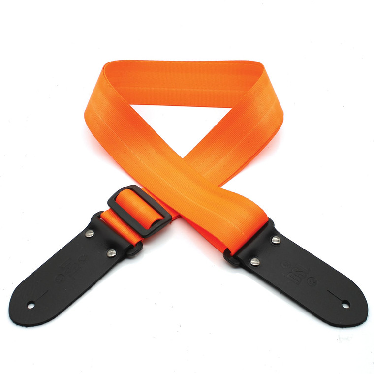 Dsl Guitar Strap Seat Belt Webbing Strap Orange 8" Weaving