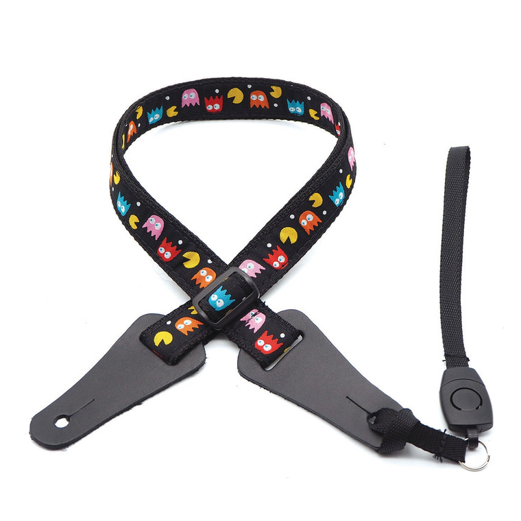 Dsl Ukulele Strap 25Ukpoly-Pacman 1" Poly