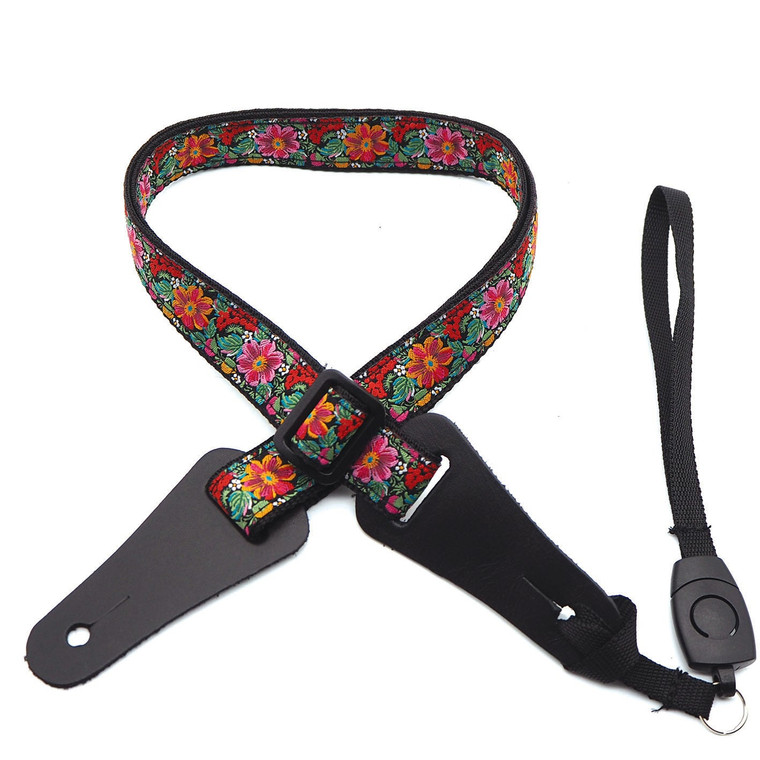 Dsl Ukulele Strap 25Ukpoly-Garden 1" Poly