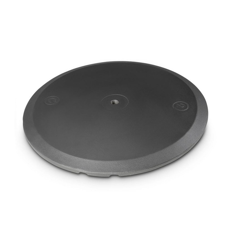 Gravity Stands WB123B Round Cast Iron Base For M20 Poles