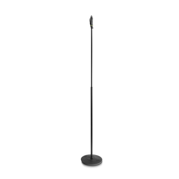 Gravity Stands MS231HB Straight Microphone Stand W/ Round Base & One Hand Clutch