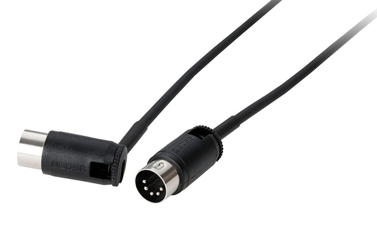 Boss BMIDI-PB2 Multi-directional MIDI Cable - 2-foot