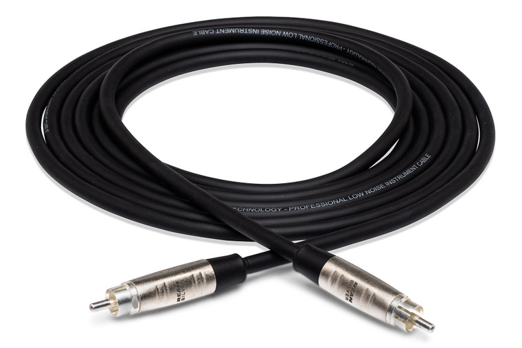 Hosa Pro Stereo Interconnect, Dual REAN RCA to Same, 15 ft