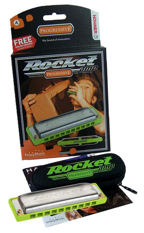 Hohner Progressive Series Rocket Amp Harmonica in the Key of E