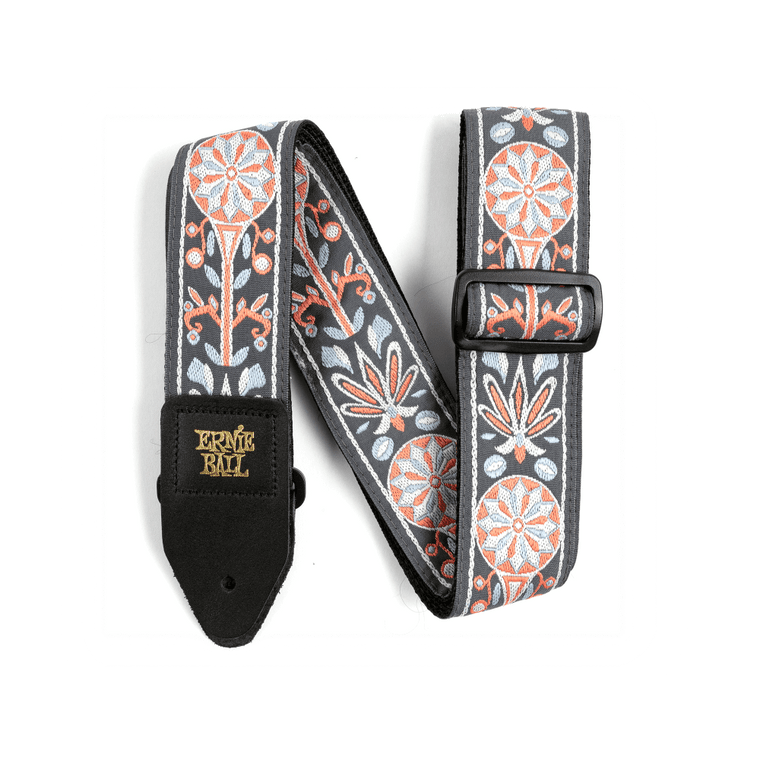 Ernie Ball Tangerine Nightmist Jacquard Strap - Industrie Music