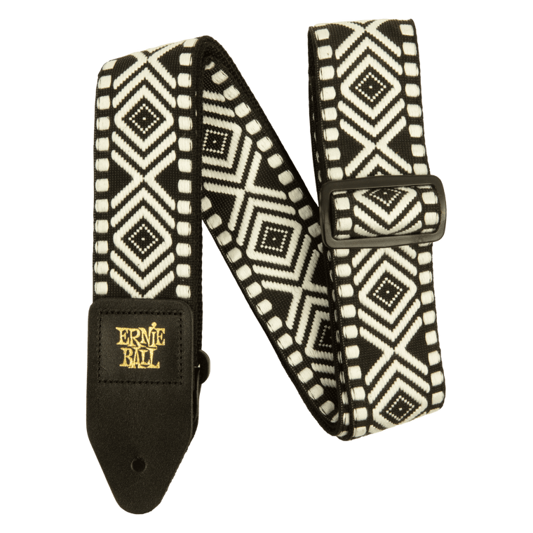 Ernie Ball White Savannah Jacquard Strap - Industrie Music