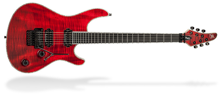 Mayones Guitars Regius Pro 6 Dirty Red Flamed Maple