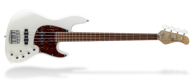 Mayones Bass Guitars Jabba 422 4 String Monolith Vintage White