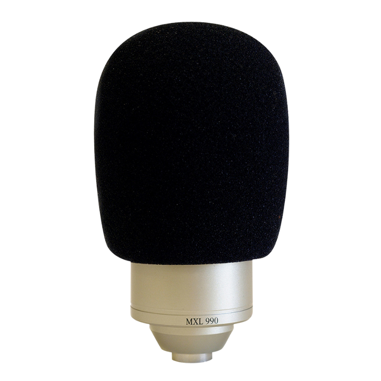 MXL-WS002 Windscreen for Large Diaphragm Microphones