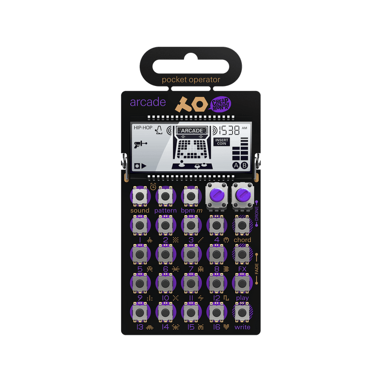 Teenage Engineering PO-20 Pocket Operator Arcade Synthesizer