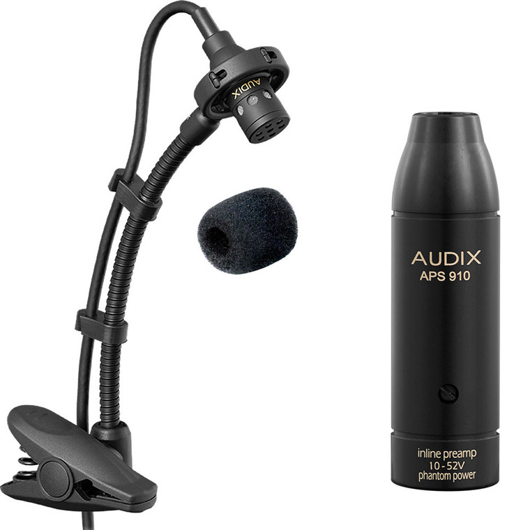Audix ADX-ADX20IP Miniature Condenser For Brass & Woodwind