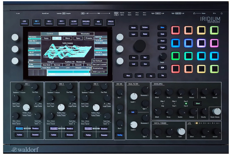 Waldorf Iridium Desktop Synthesizer