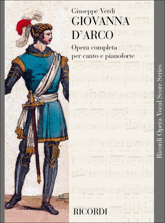 Verdi Giovanna D'arco Vocal Score Ita/Eng