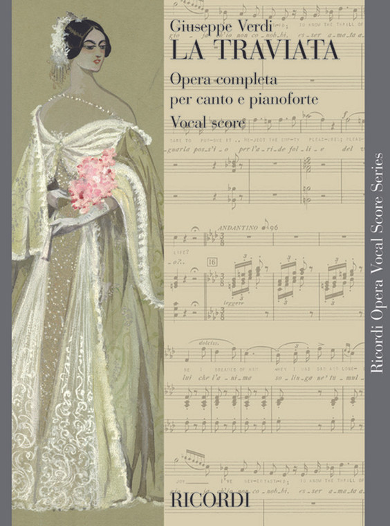 Verdi La Traviata Vocal Score Ita/Eng/Ger/Fre