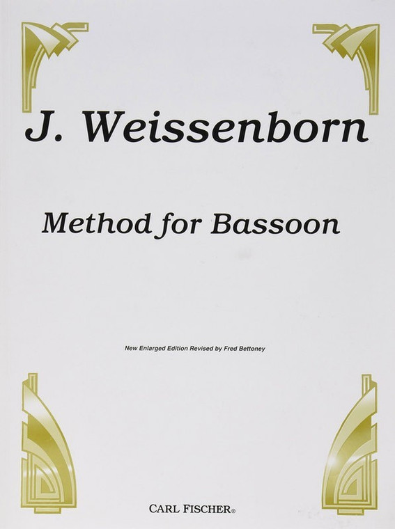 Weissenborn Method For Bassoon Ed Bettony