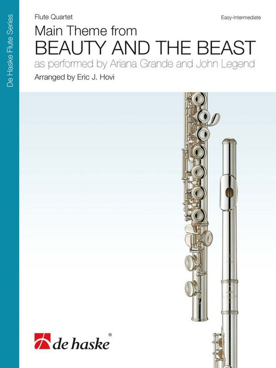 Beauty And The Beast Flute Quartet Sc/Pts