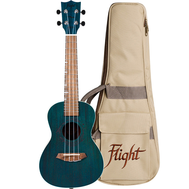 Flight Duc380 Topaz Concert Ukulele