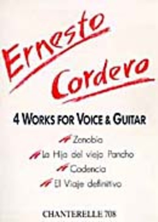 Cordero 4 Works For Voice/Guitar