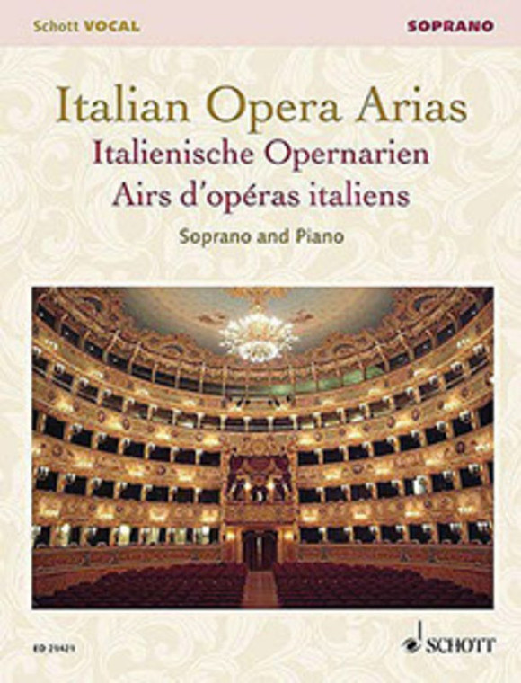 Italian Opera Arias Soprano