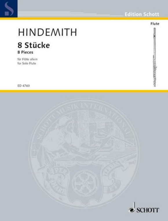 Hindemith 8 Pieces 1927 Flute Solo