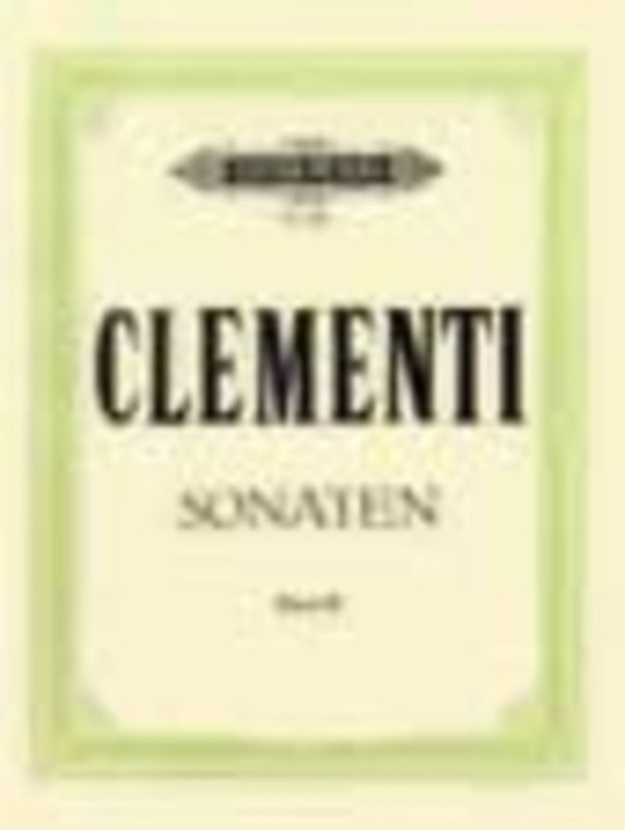 Clementi 24 Sonatas Vol 3 Piano