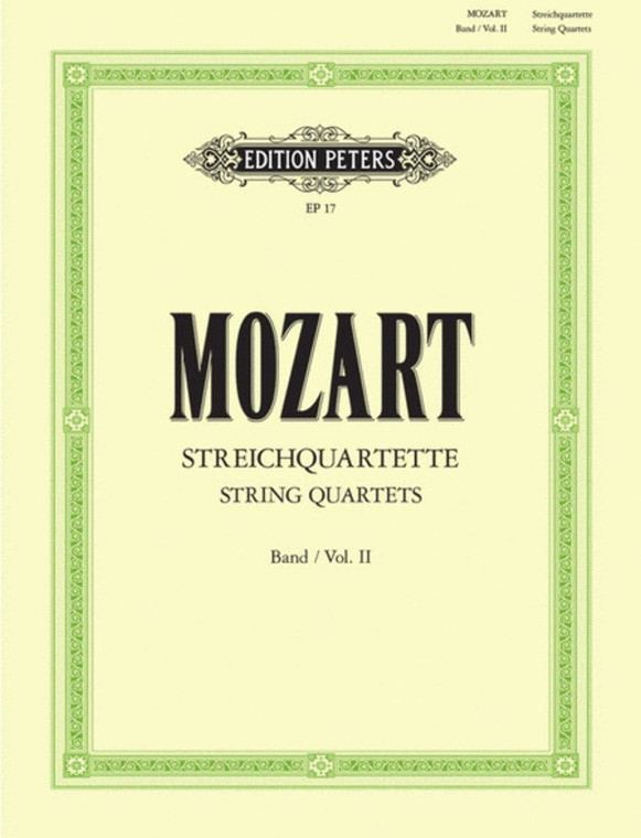 Mozart String Quartets Vol 2