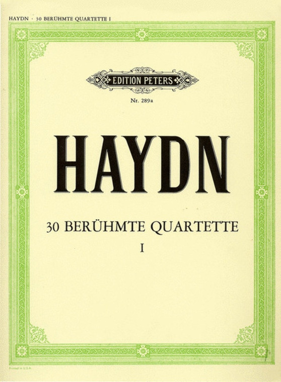 Haydn String Quartets Vol 1