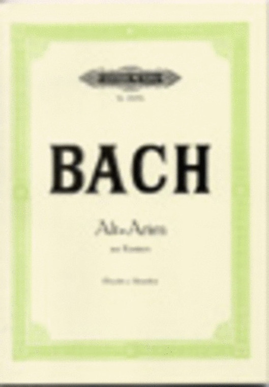 Bach 15 Contralto Arias From Cantatas